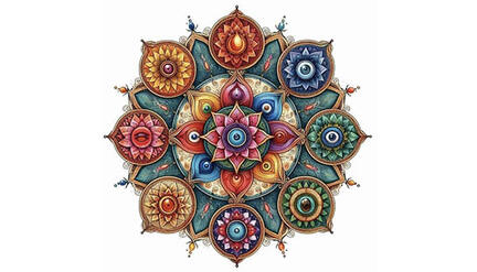 МАНДАЛА СЧАСТЬЯ - 8 ИЗМЕРЕНИЙ, ОБЪЕДИНЯЮЩИЕ РАЗРОЗНЕННЫЕ ТЕРАПИИ В ЦЕЛОЕ